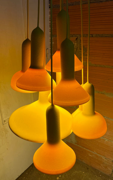 Grande suspension design Torch Light par Sylvain Willenz pour Established & Sons - 2008