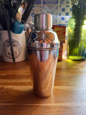 Shaker à cocktail vintage Lancel en métal argenté - Années 30/40