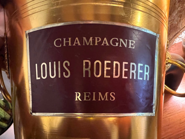 Seau à champagne vintage Louis Roederer Reims - ARGIT Made in France