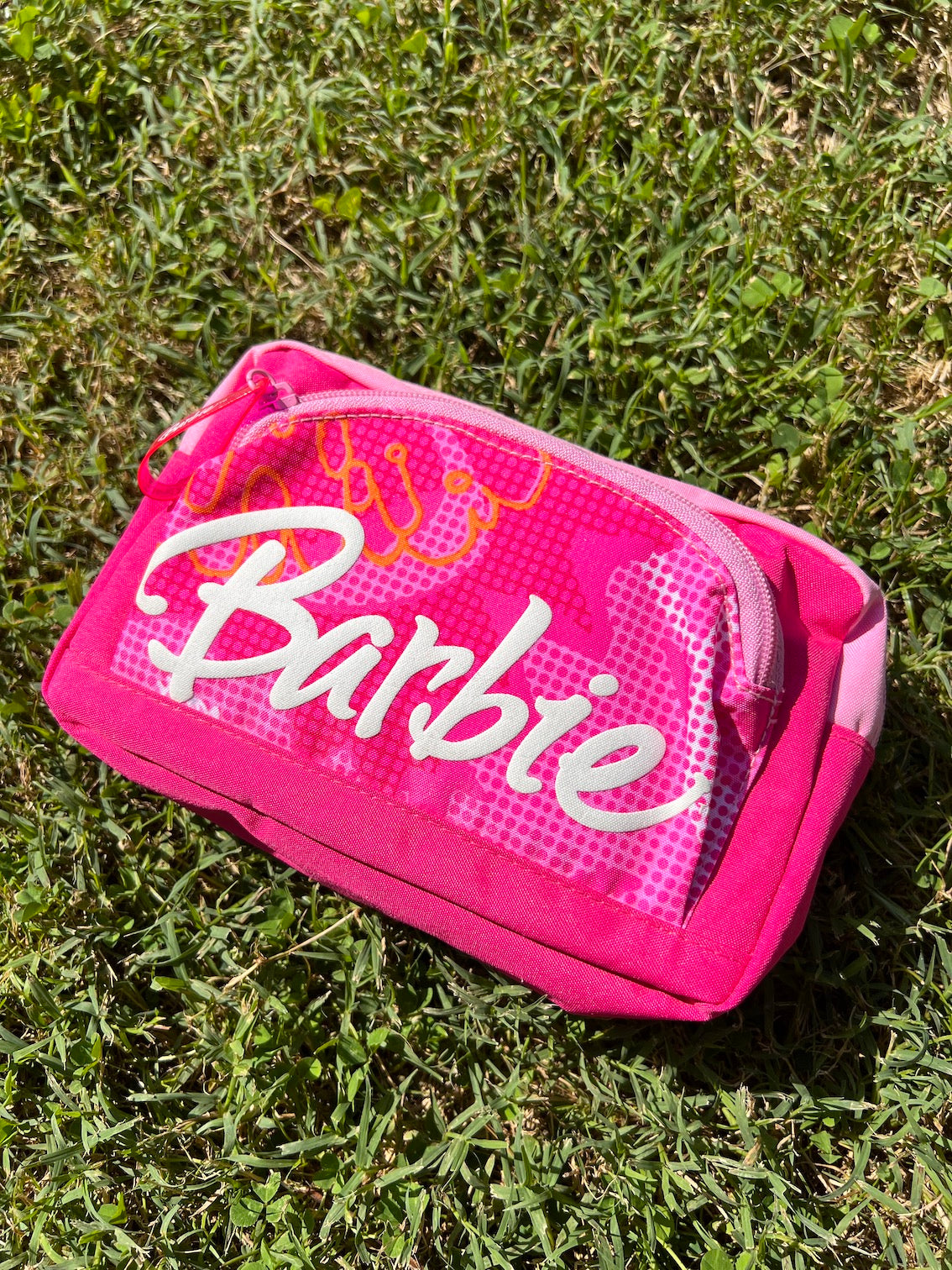 Pochette / trousse rose vintage Barbie