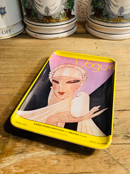 Ramasse-monnaie / vide-poche vintage Vogue par Mebel Italy - Années 70