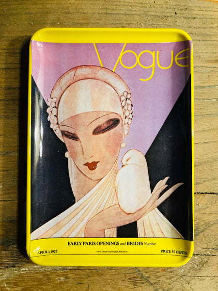 Ramasse-monnaie / vide-poche vintage Vogue par Mebel Italy - Années 70