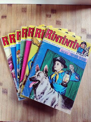 Lot Rintintin - 1978/1984 - Le Sélectionneur - Brocante en ligne