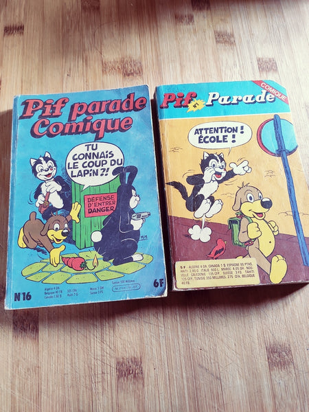 Lot PIF Parade - Années 70/80 - Le Sélectionneur - Brocante en ligne