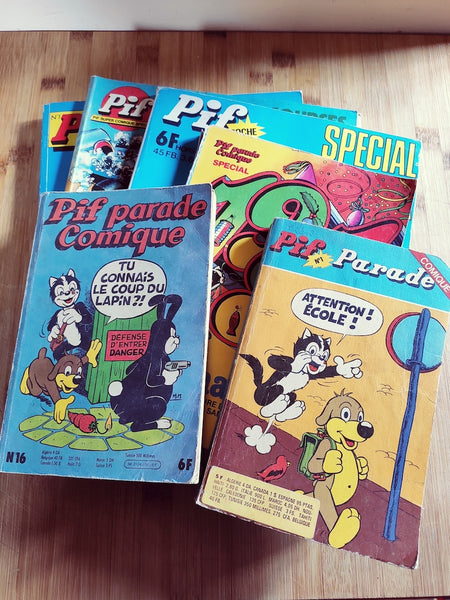 Lot PIF Parade - Années 70/80 - Le Sélectionneur - Brocante en ligne