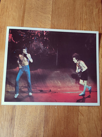 Photographie de promotion Bon Scott Angus Young ACDC 1980 - Le Sélectionneur - Brocante en ligne