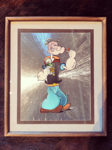 Cadre soleil Popeye - Années 70 - Le Sélectionneur - Brocante en ligne