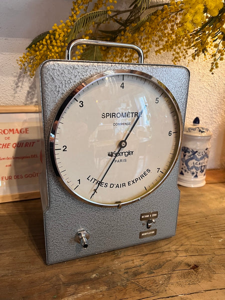 Spiromètre compensé Spengler vintage