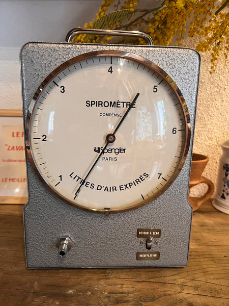 Spiromètre compensé Spengler vintage