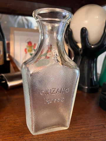 Carafe publicitaire vintage Cinzano Rosso